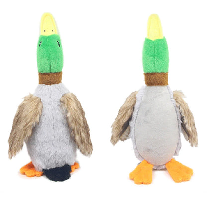 Juguete de Peluche con forma de Pato para Perros