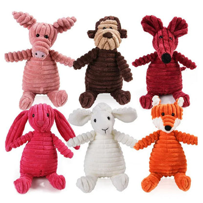 Peluche para Perros en forma de Animales resistentes a las Mordeduras