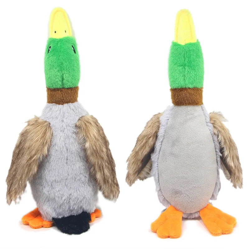 Juguete de Peluche con forma de Pato para Perros