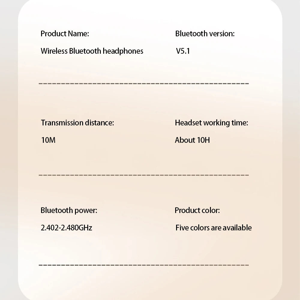 Auriculares inalámbricos Bluetooth al Aire Libre