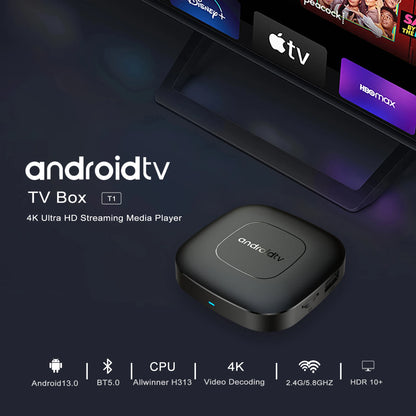 TV Box con sistema de cine en casa inteligente Bluetooth 2.4G 5G Wifi