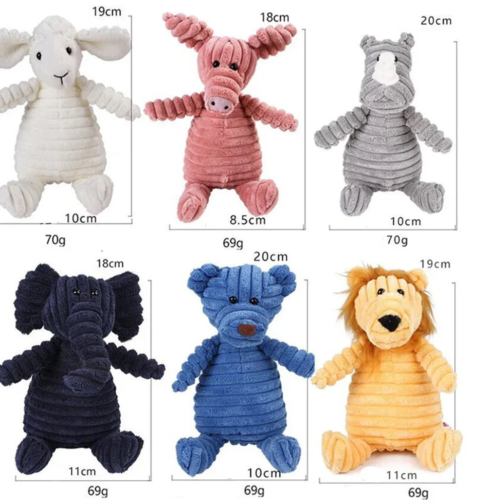 Peluche para Perros en forma de Animales resistentes a las Mordeduras