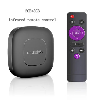 TV Box con sistema de cine en casa inteligente Bluetooth 2.4G 5G Wifi