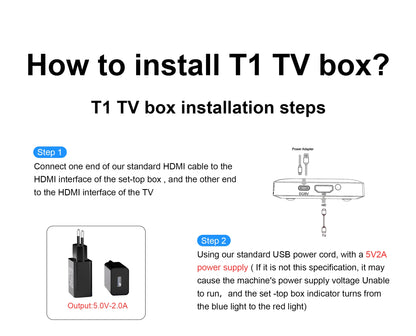 TV Box con sistema de cine en casa inteligente Bluetooth 2.4G 5G Wifi