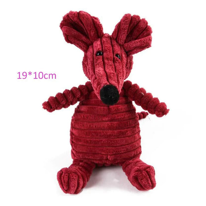 Peluche para Perros en forma de Animales resistentes a las Mordeduras