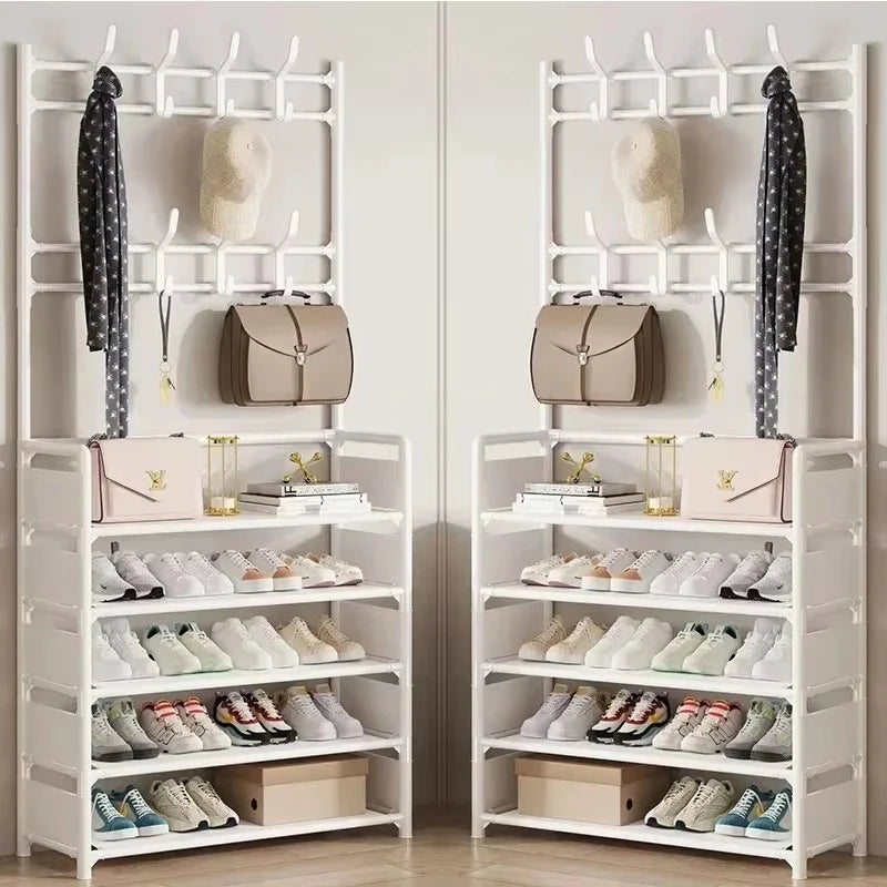 Organizador Simple Colgador de ropa + Zapatero