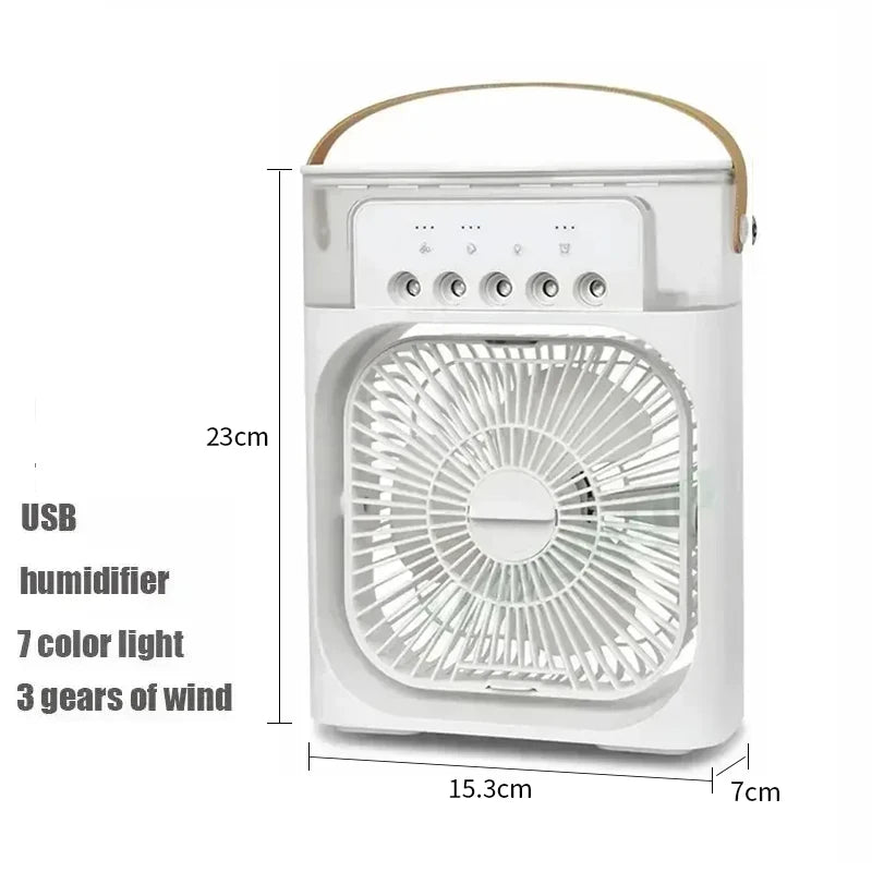 Ventilador 3 en 1 Aire acondicionado, Humidificador y Ventilador