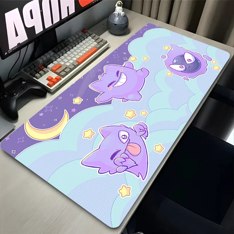 Alfombrilla morada de Anime Pokemón para PC Gamer