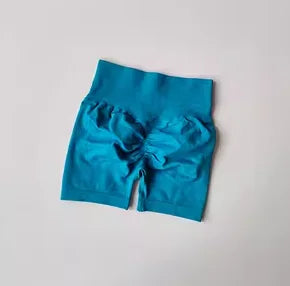 Pantalones cortos Deportivos para Mujer Ajustados de Tres Puntos