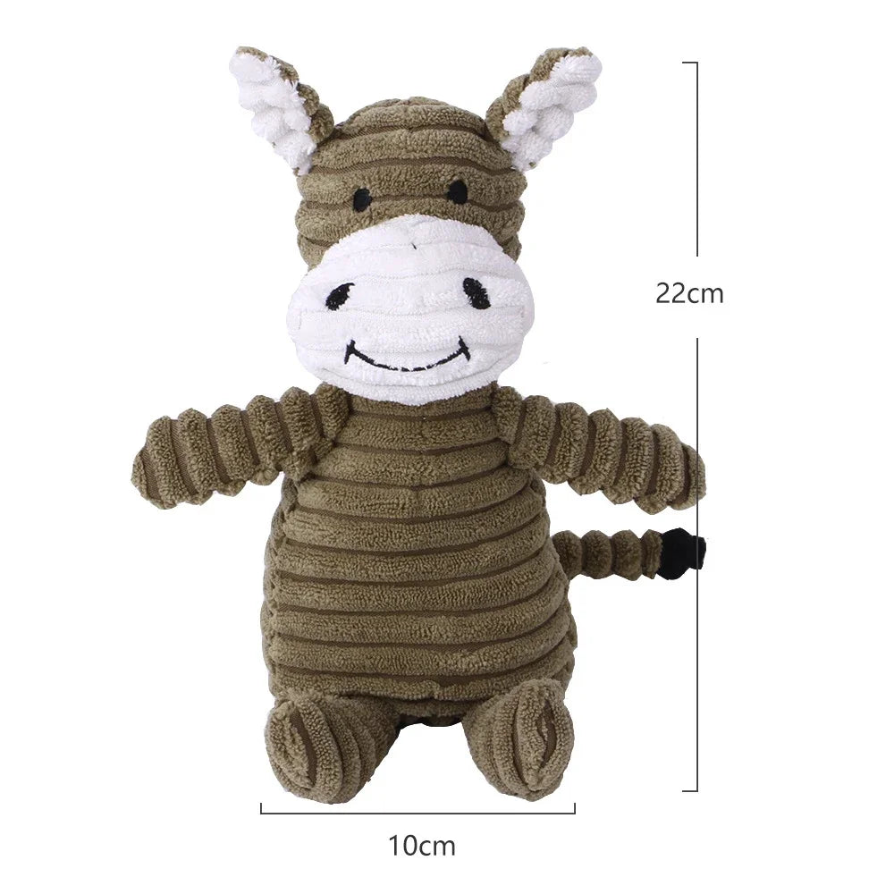 Peluche para Perros en forma de Animales resistentes a las Mordeduras