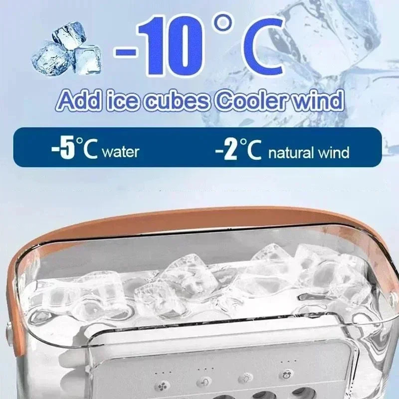 Ventilador 3 en 1 Aire acondicionado, Humidificador y Ventilador