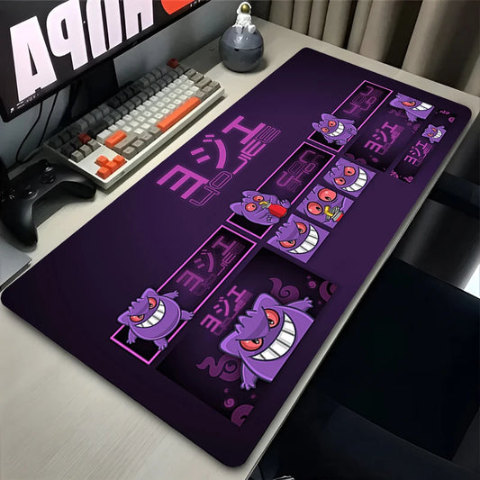 Alfombrilla morada de Anime Pokemón para PC Gamer