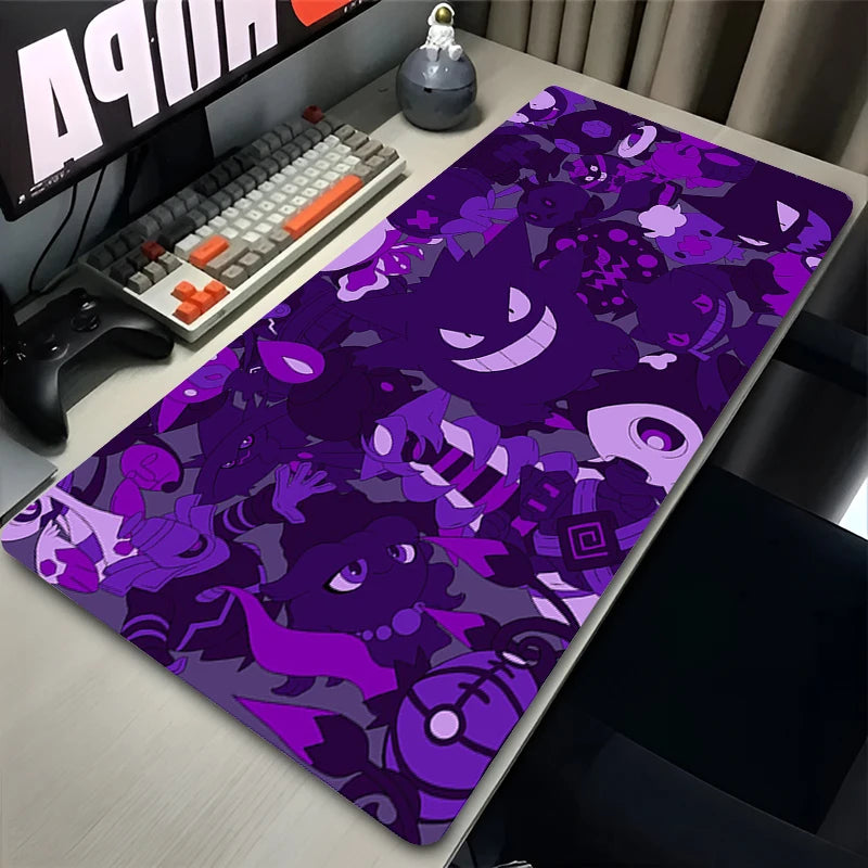 Alfombrilla morada de Anime Pokemón para PC Gamer