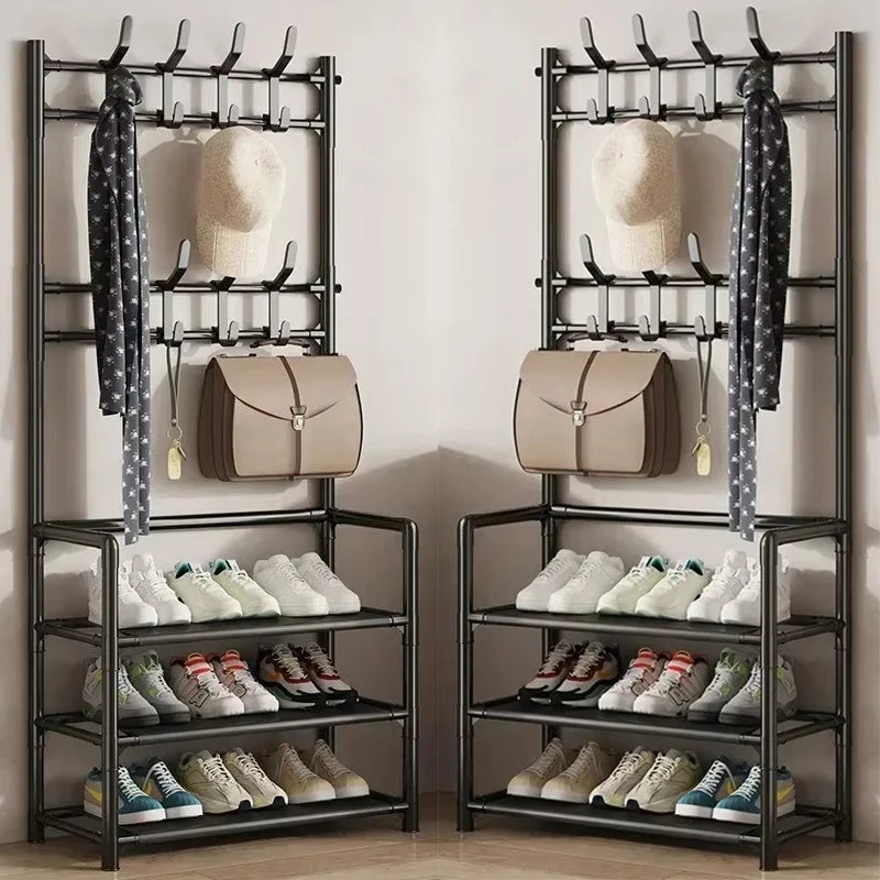 Organizador Simple Colgador de ropa + Zapatero