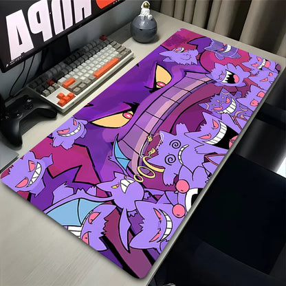 Alfombrilla morada de Anime Pokemón para PC Gamer