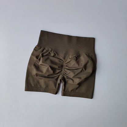 Pantalones cortos Deportivos para Mujer Ajustados de Tres Puntos