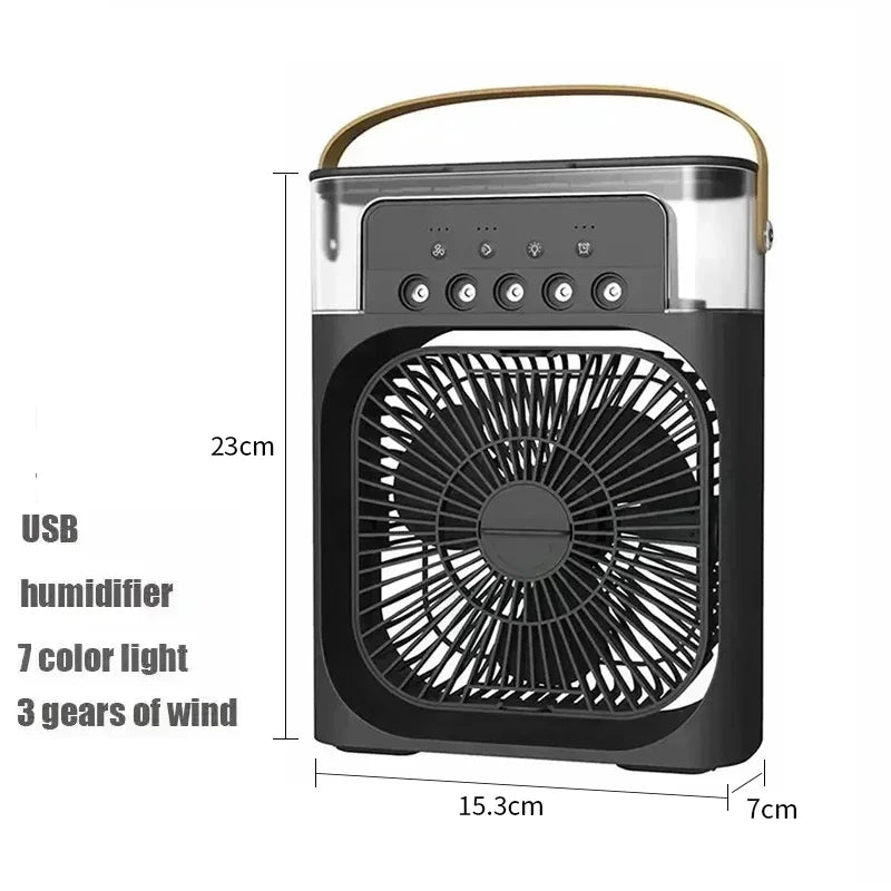 Ventilador 3 en 1 Aire acondicionado, Humidificador y Ventilador